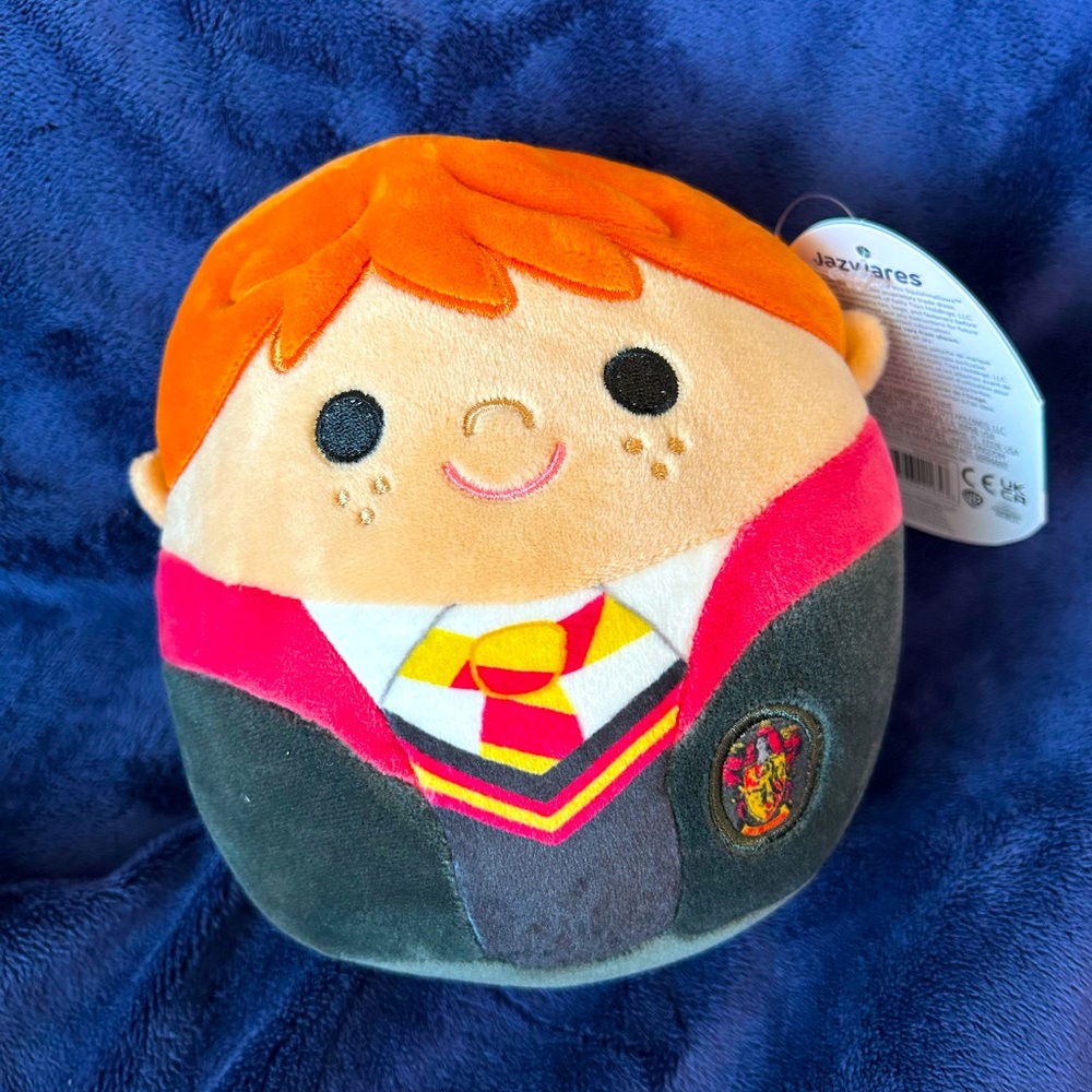 6.5in Squishmallow “Ron” from Harry Potter NWT